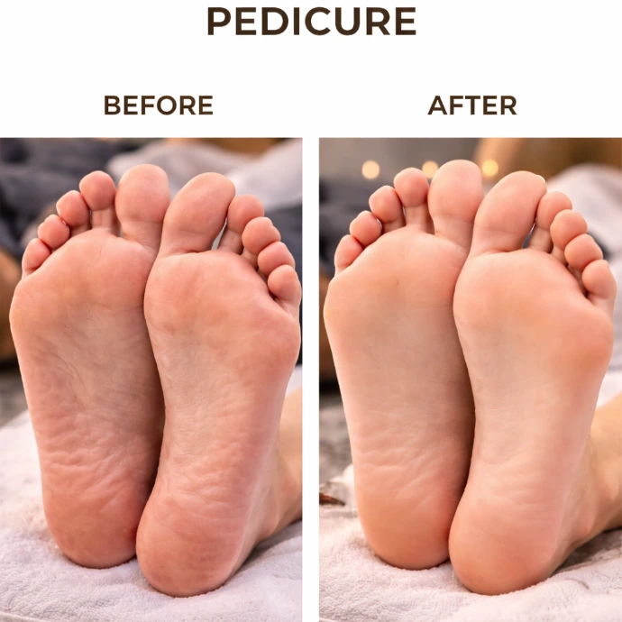 عناية أظافر احترافية داخل Velvet Serenity بالرياض